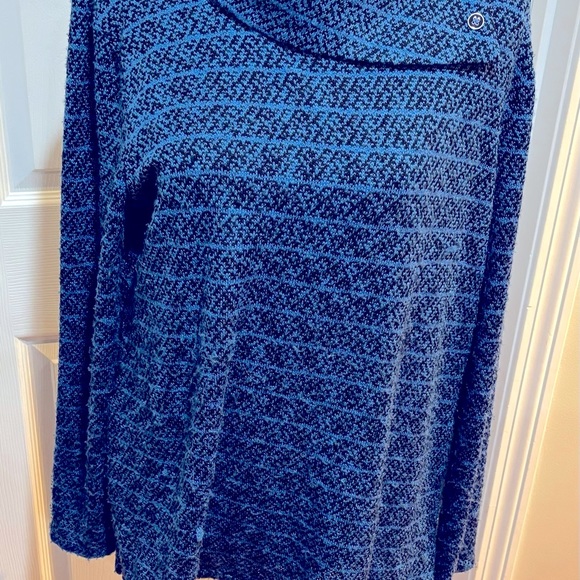 Talbots Blue Tunic, Size L - Picture 3 of 9
